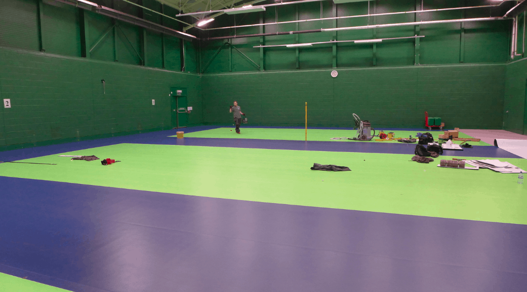 Case Study Tyneside Badminton Centre Recreational Coatings