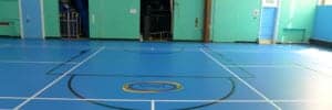 Aberystwyth University Sports Hall Floor